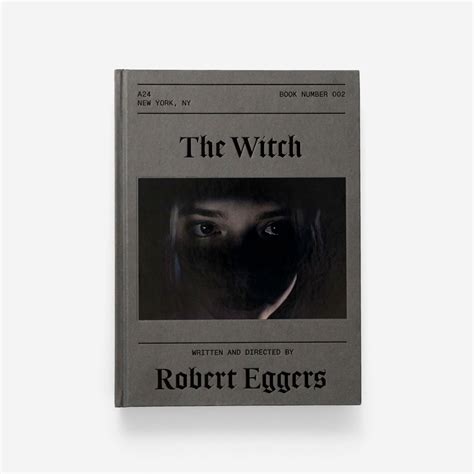 A24 the witch screenplay book